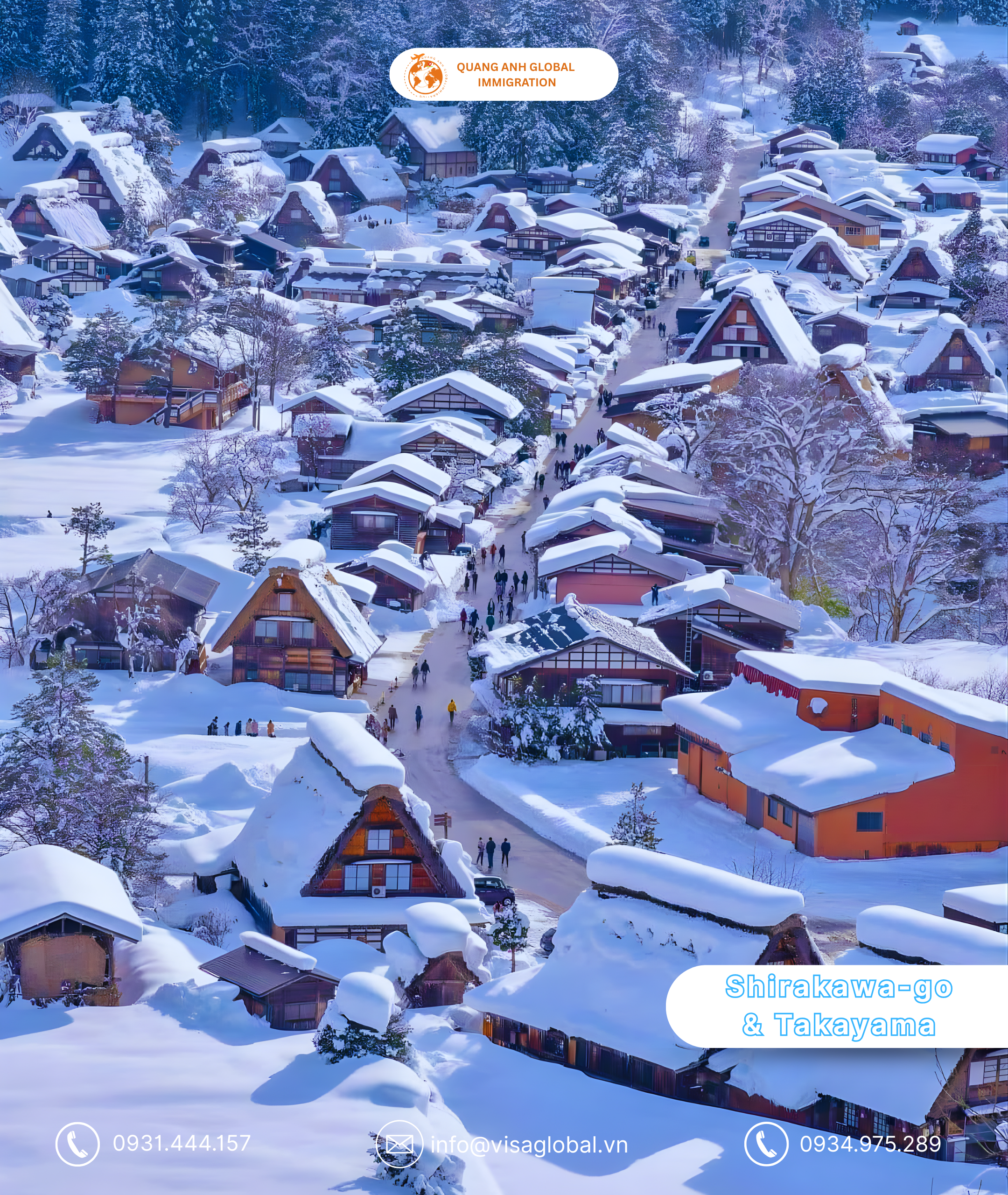 Mùa đông Nhật Bản - Quang Anh Global Immigration