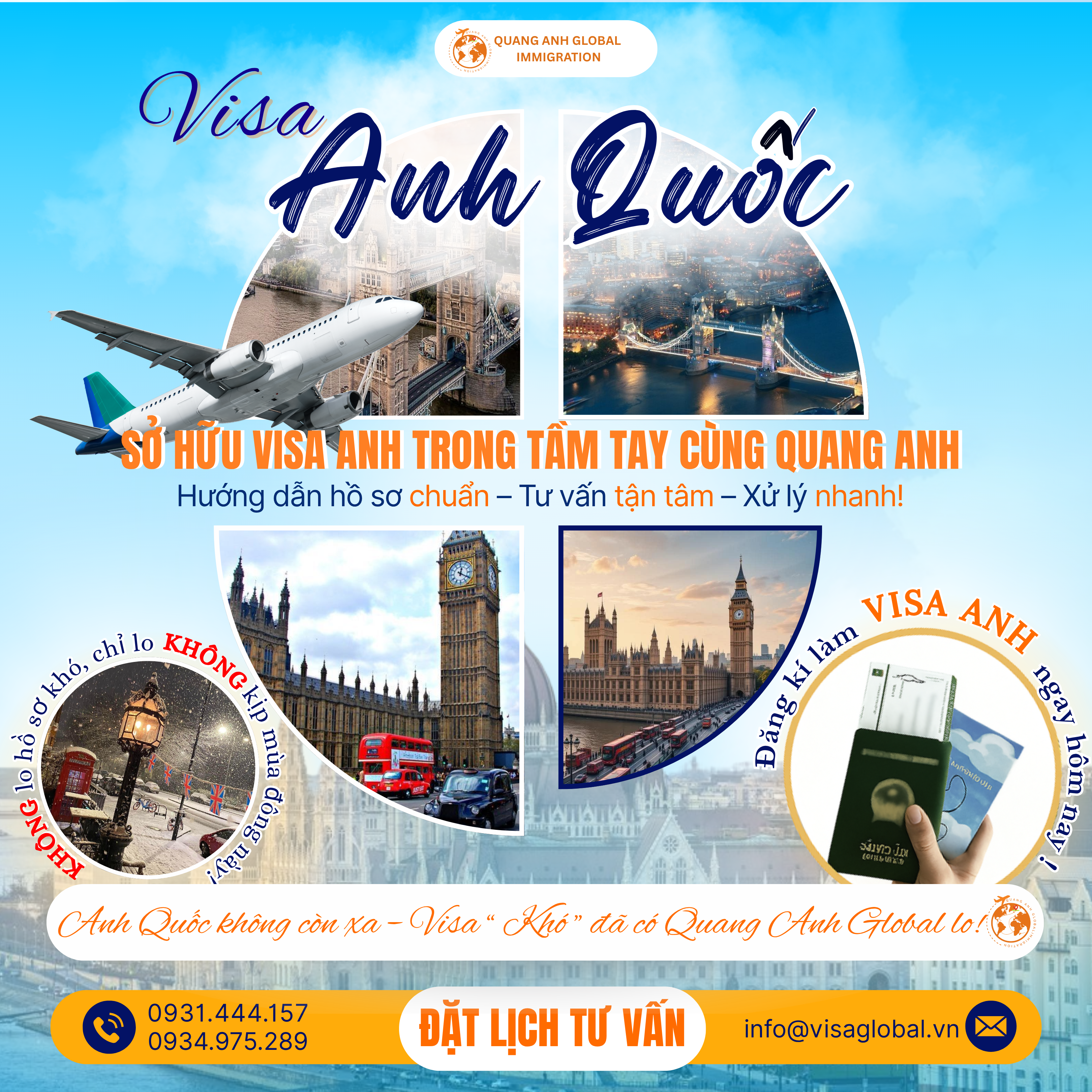 visa anh quốc - quang anh visa global