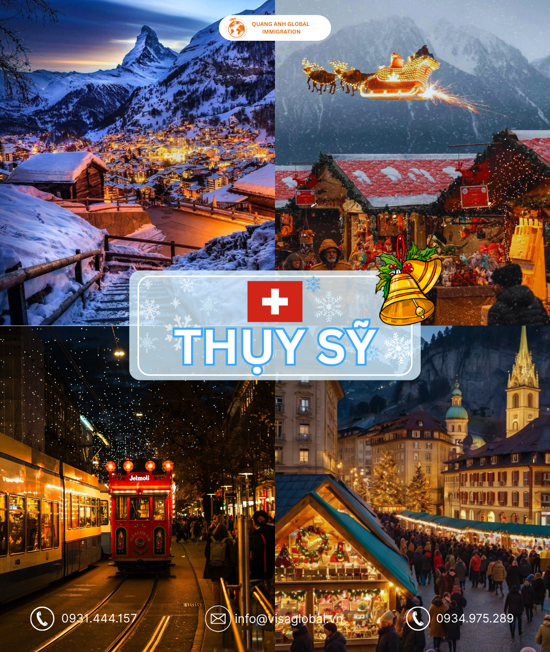 Giáng sinh Thụy Sĩ - Quang Anh Global Immigration