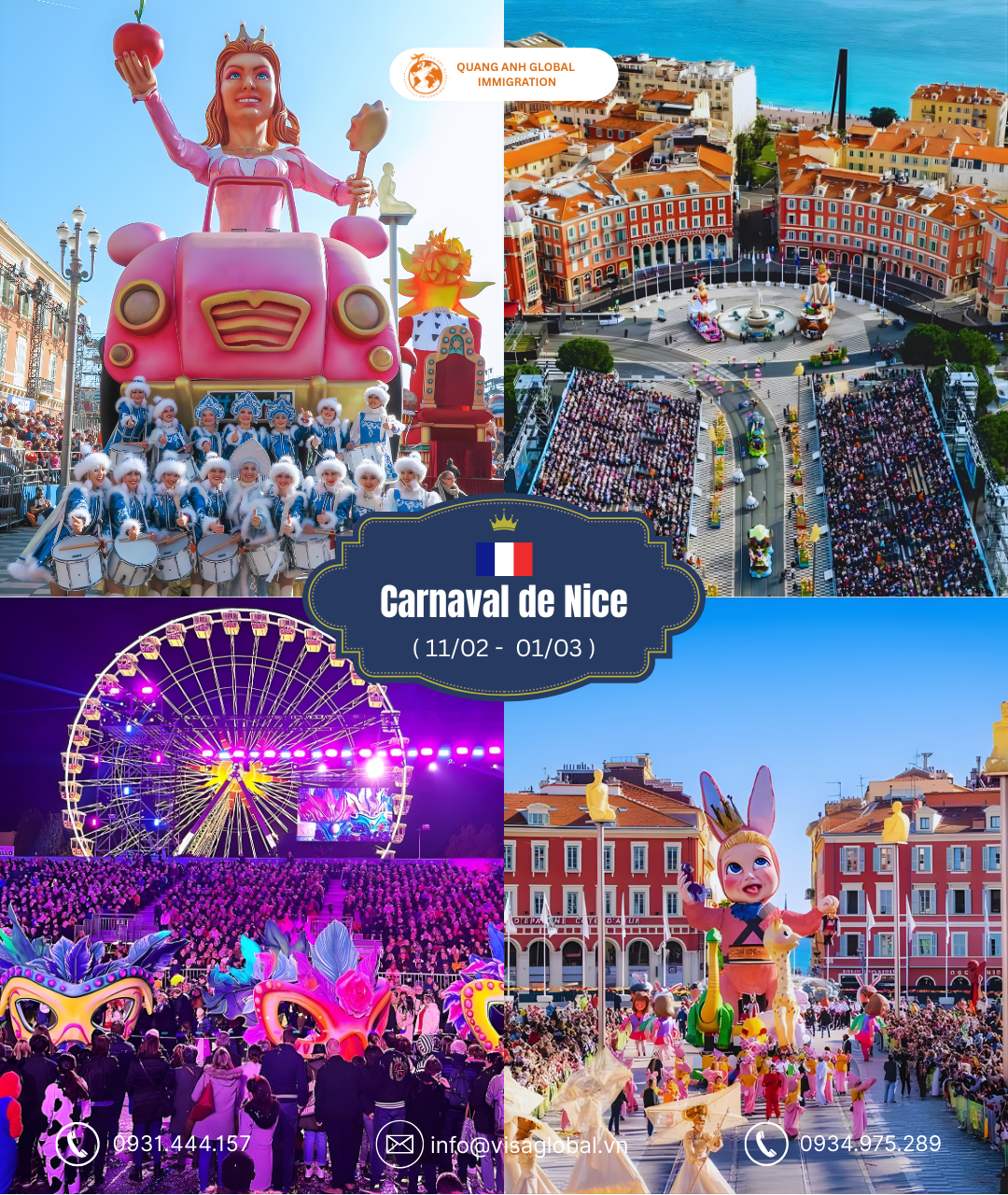 lễ hội hóa trang châu âu - quang anh global immigration