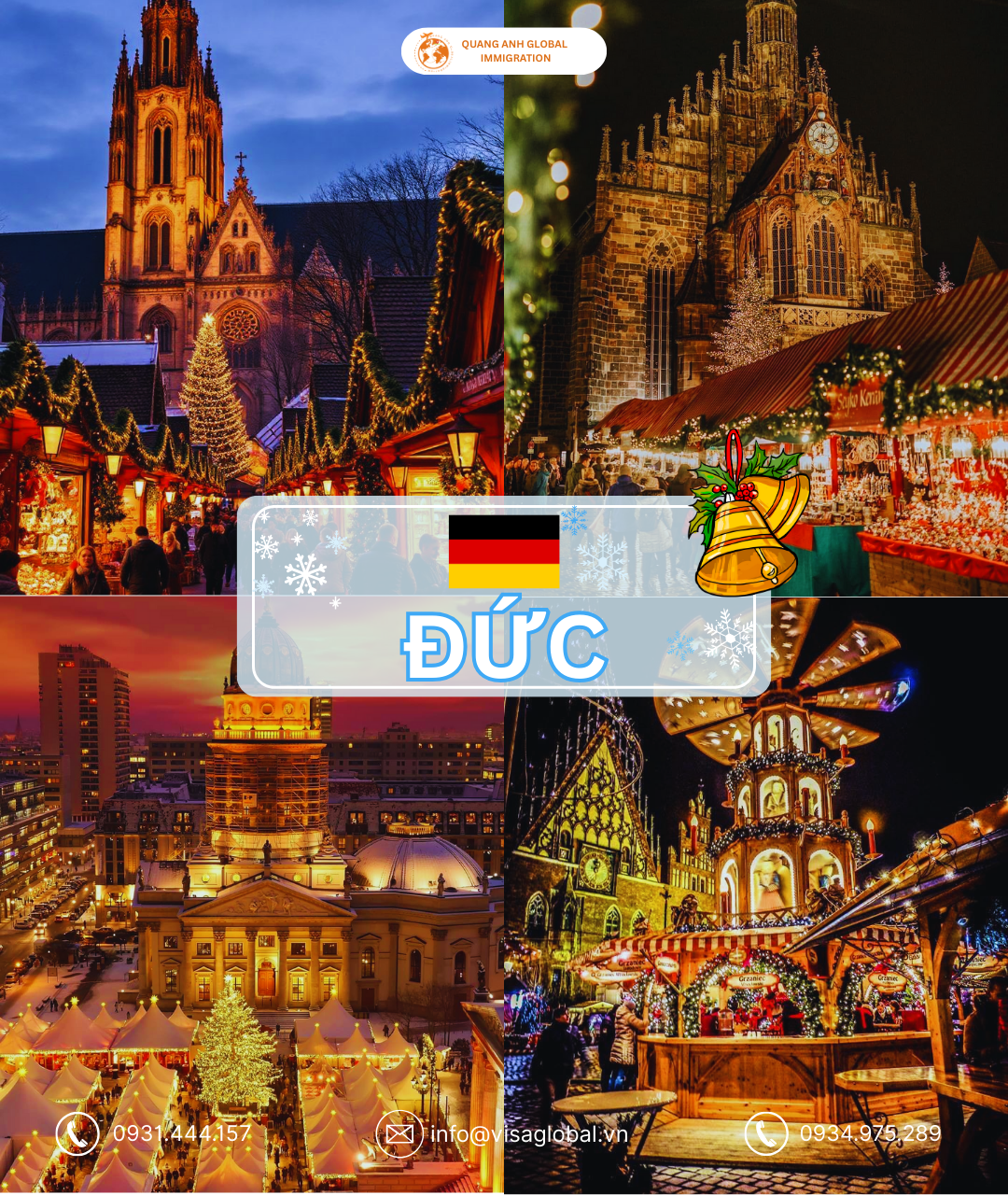 Giáng sinh tại Đức - Quang Anh Global Immigration