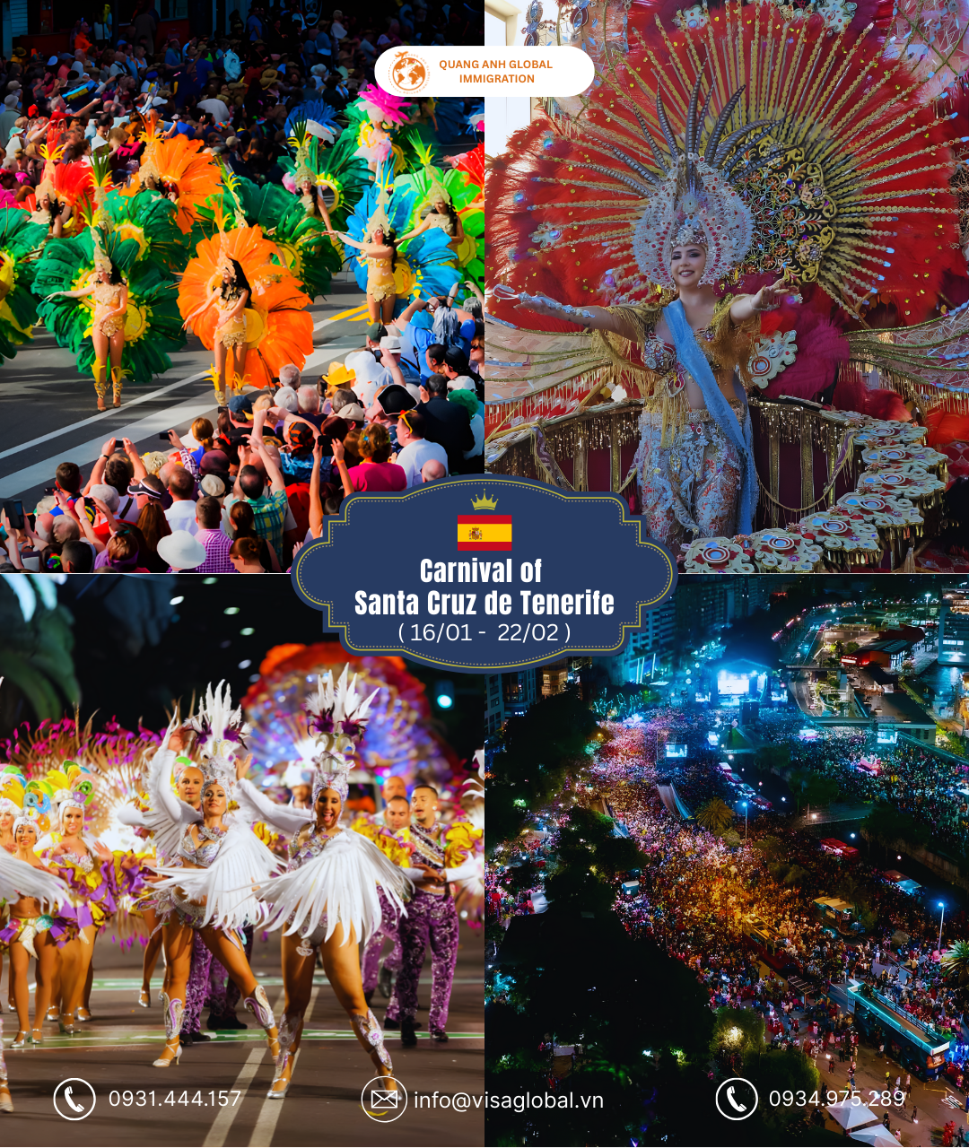 lễ hội hóa trang châu âu - quang anh global immigration