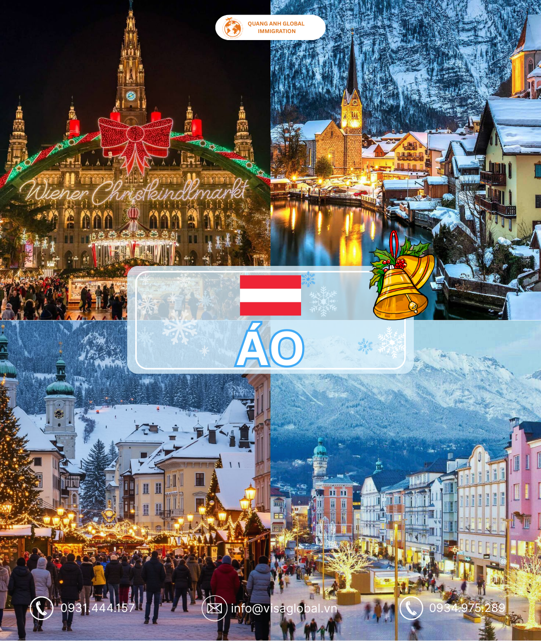 Giáng sinh tại Áo - Quang Anh Global Immigration