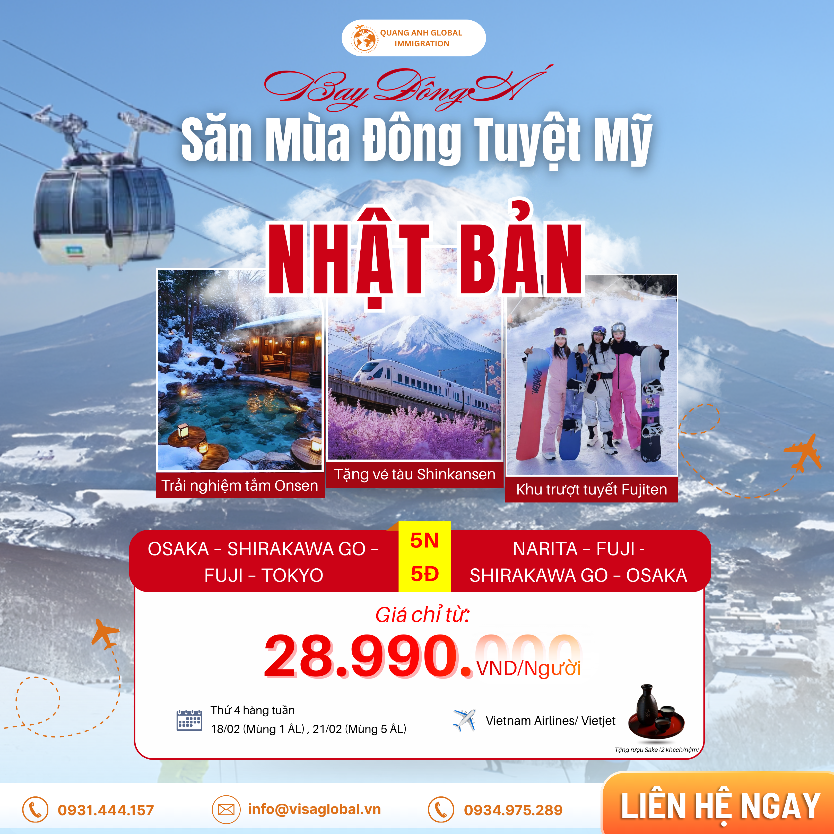 tour nhật bản giá rẻ - quang anh global immigration