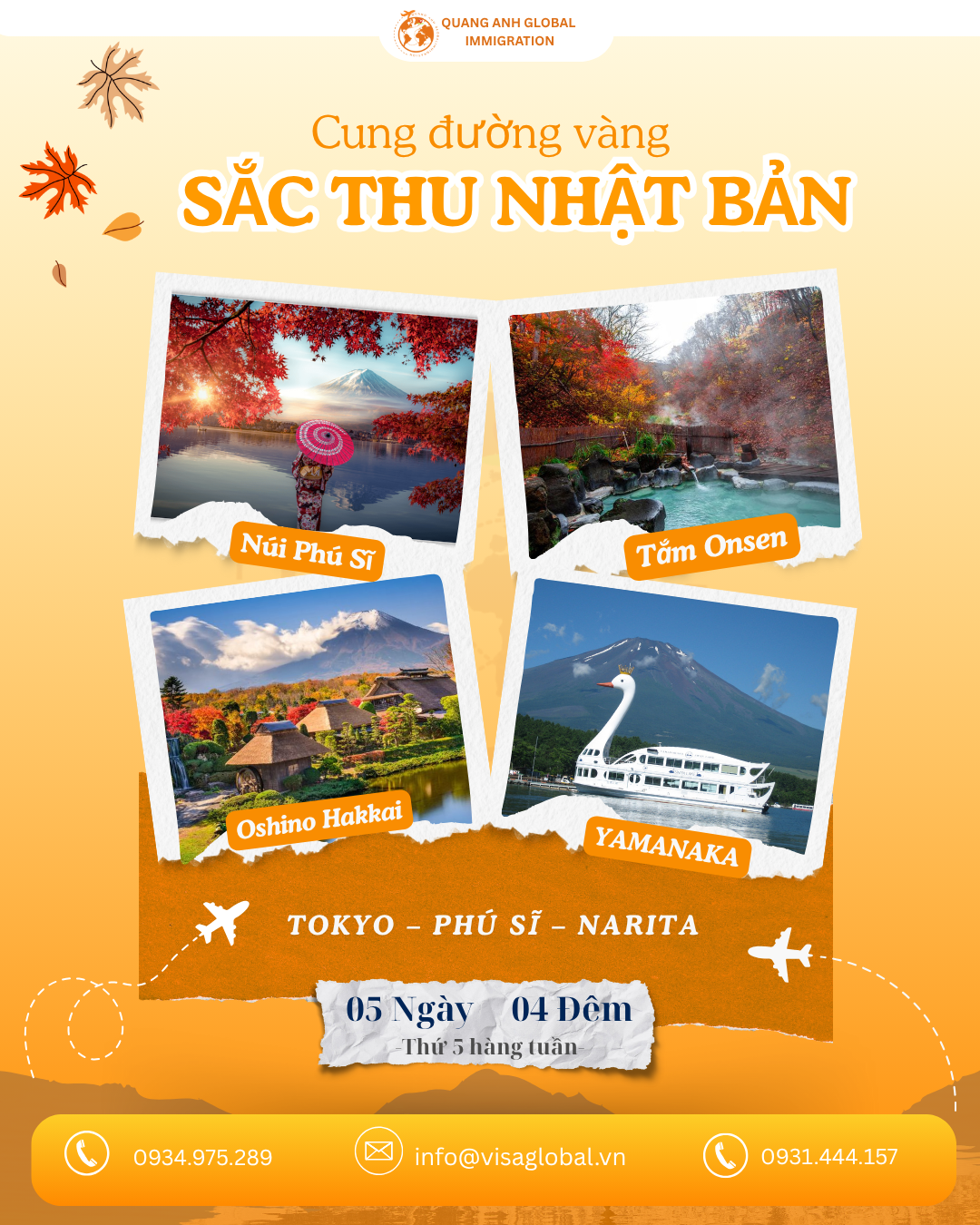 tour nhật bản tại QA visa global