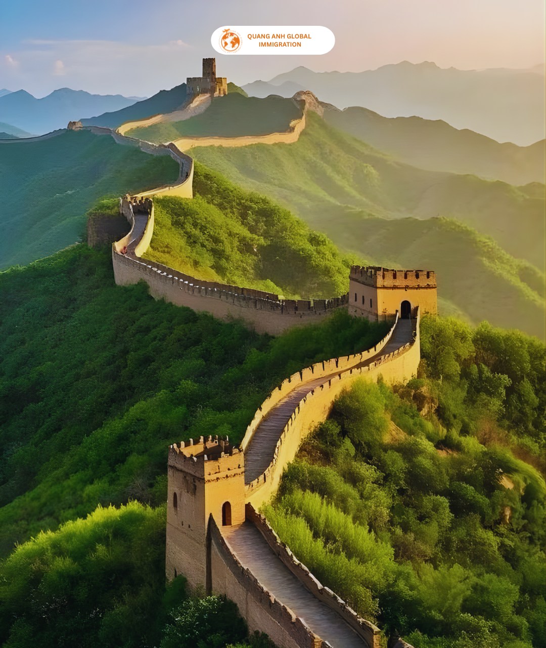 Vạn Lý Trường Thành Trung Quốc - Quang Anh Global Immigration