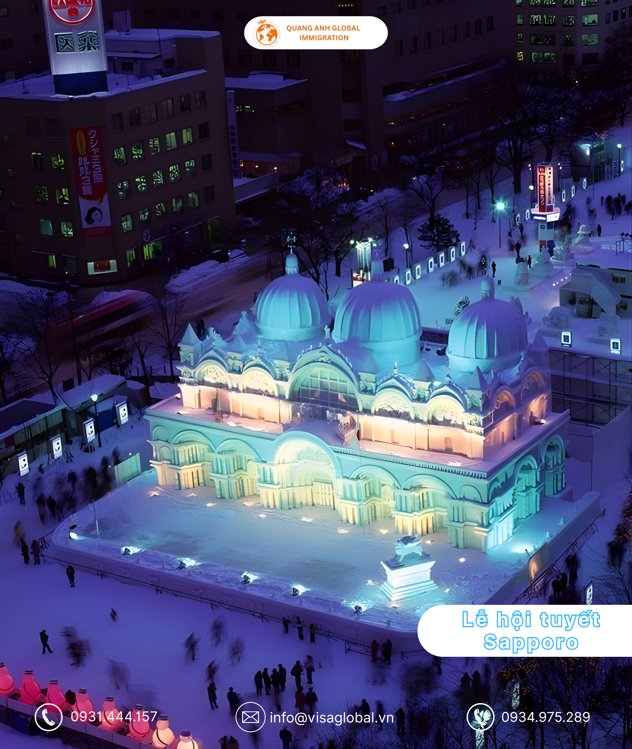 Mùa đông Nhật Bản - Quang Anh Global Immigration