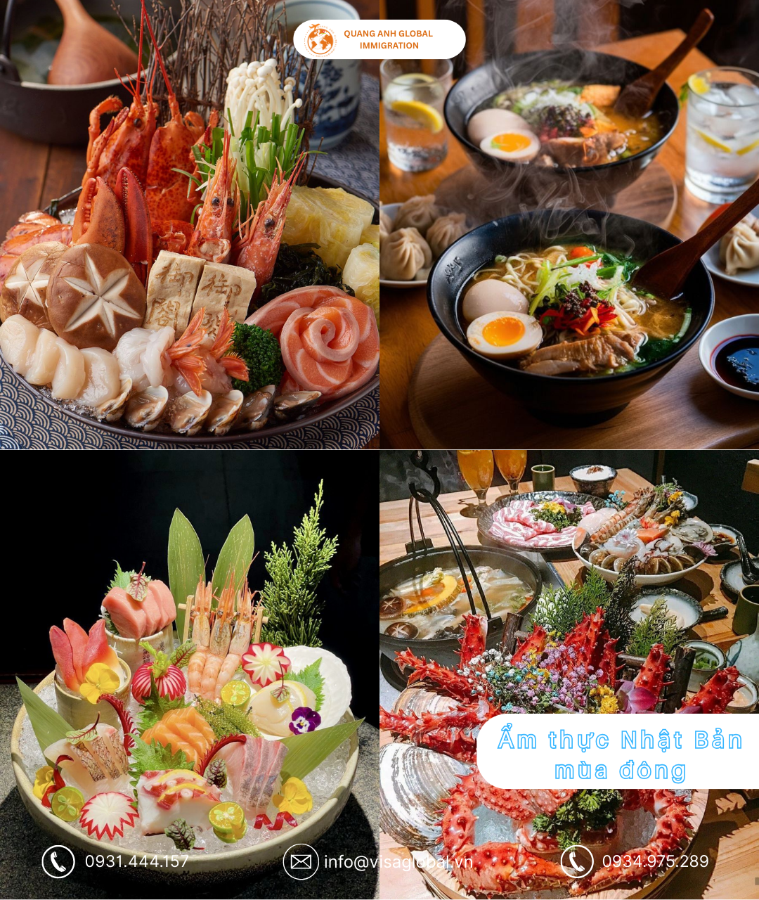 Món ăn Nhật Bản mùa đông - Quang Anh Global Immigration
