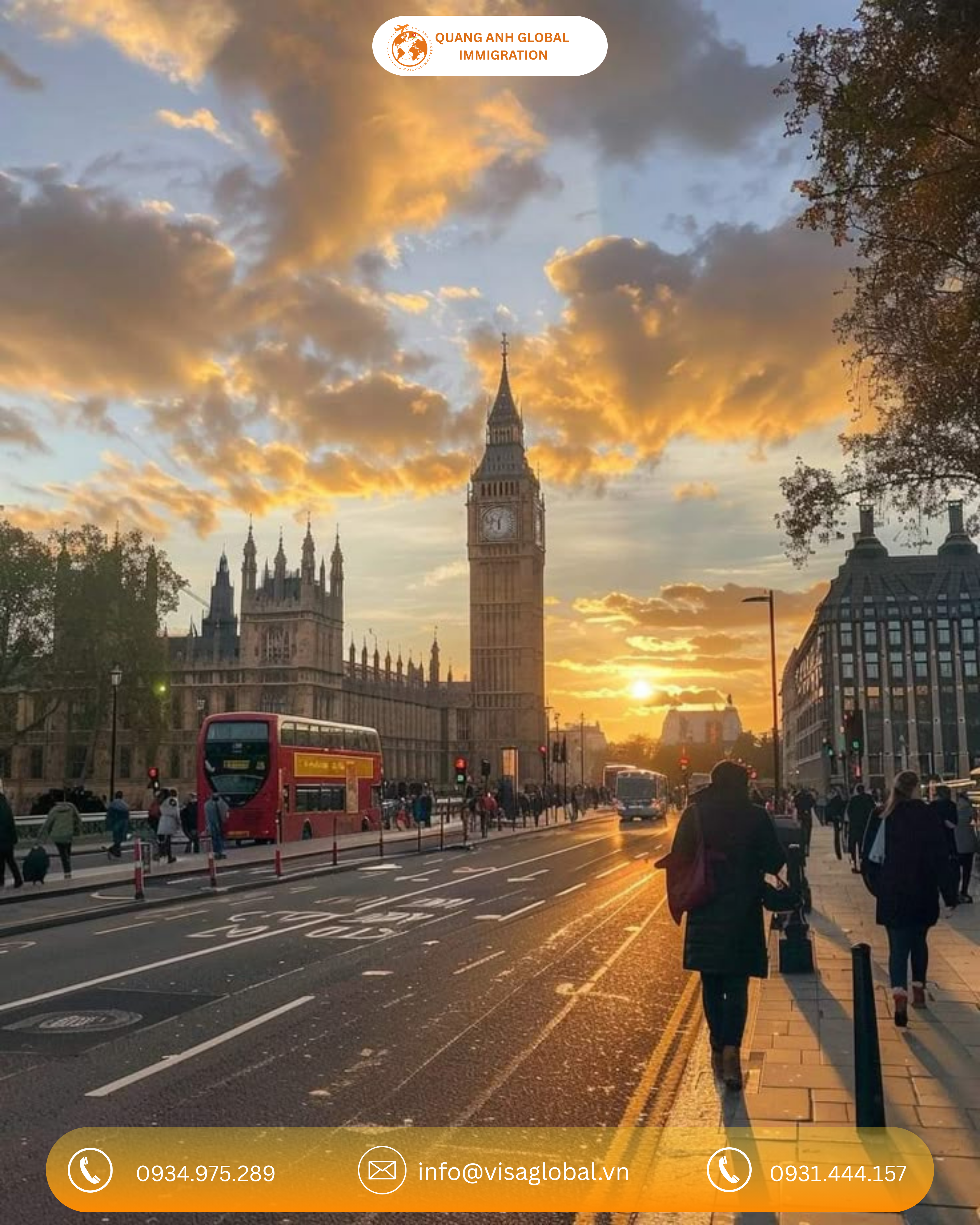 Mùa thu tại nước Anh - QA Visa Global