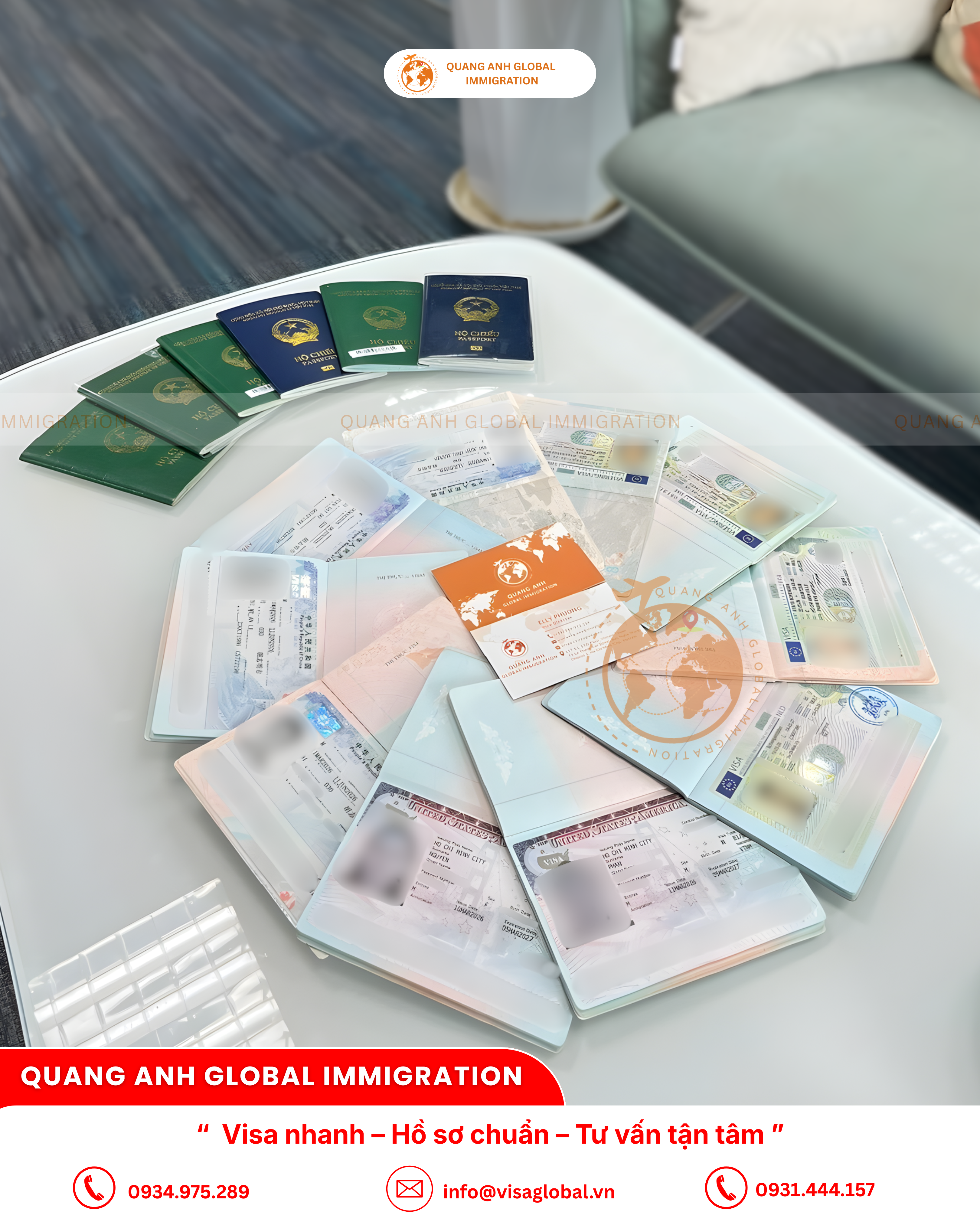 visa tại quang anh global immigration