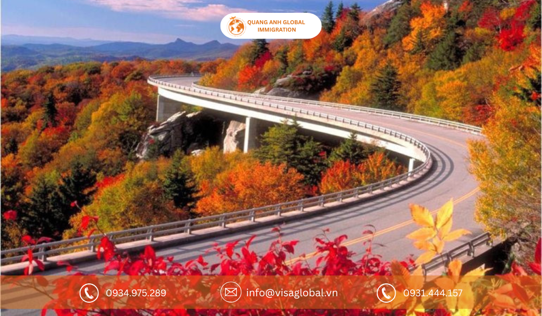Mùa thu lá đỏ tại Mỹ - Quang Anh Visa Global